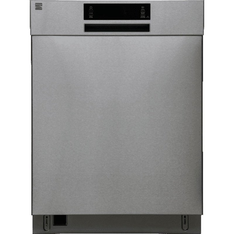 Kenmore 24” Built-In-Dishwasher W/ 3rd Rack & Turbo Dry-SS Pocket Handle