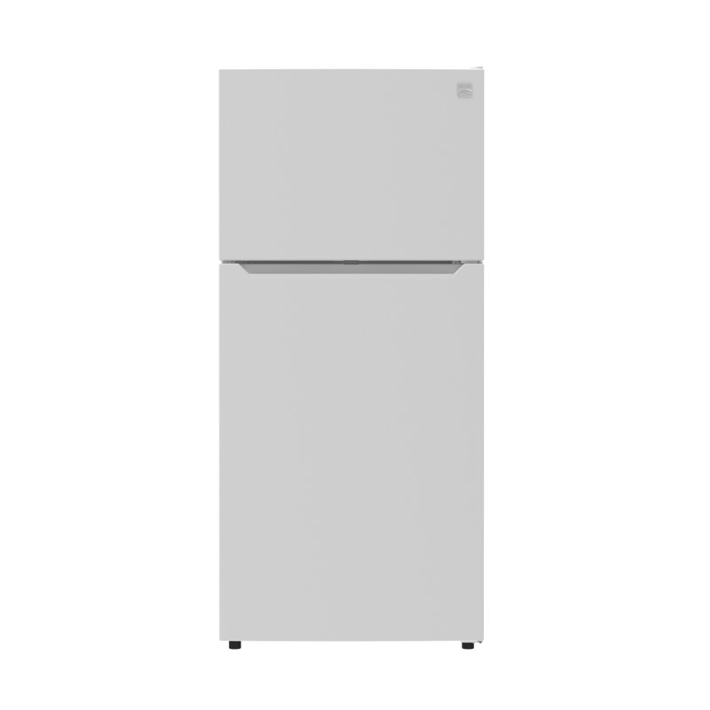 Kenmore 30" 18.1 Cu. ft. Capacity Standard Refrigerator with Top Freezer Adjustable Shelves White