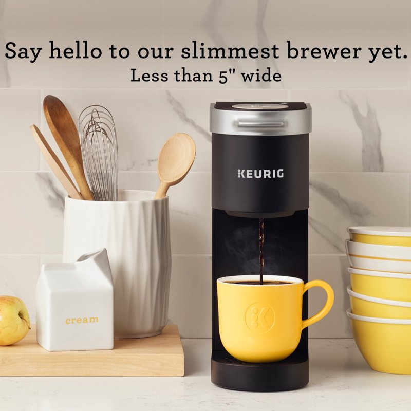 Keurig K-Mini Single Serve K-Cup Pod Coffee Maker Black