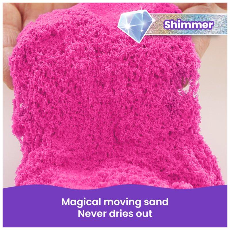 Kinetic Sand 2lb Crystal Pink Shimmer Play Sand (Packaging May Vary)