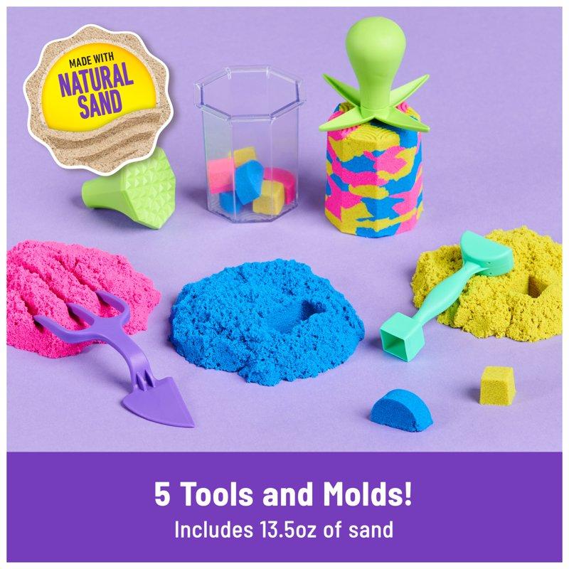 Kinetic Sand Squish N’ Create Sensory Toy Playset