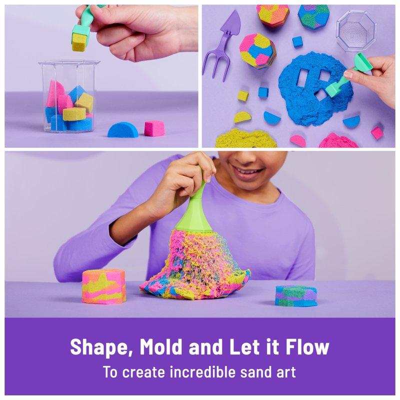 Kinetic Sand Squish N’ Create Sensory Toy Playset