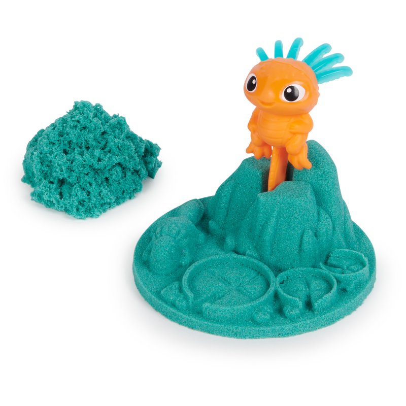 Kinetic Sand Surprise Wild Critters Play Set With Storage