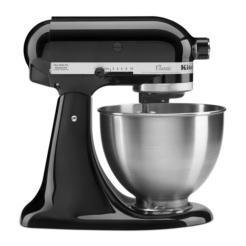 KitchenAid Classic Series 4.5-Quart Tilt-Head Stand Mixer Onyx Black K45SSOB