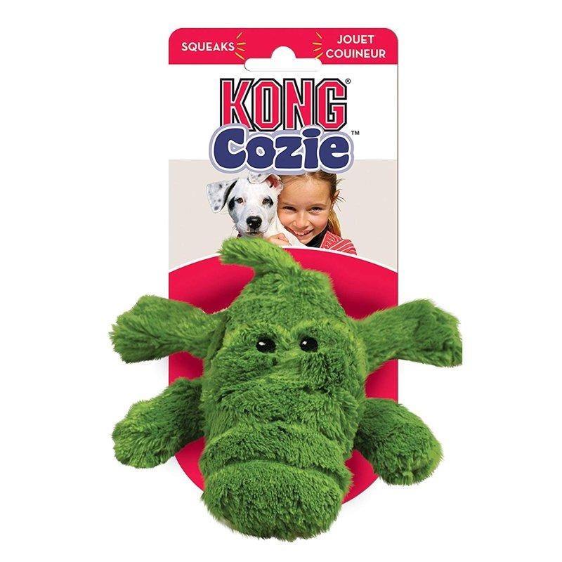 KONG® Cozie™ Ali The Alligator Dog Toy Small