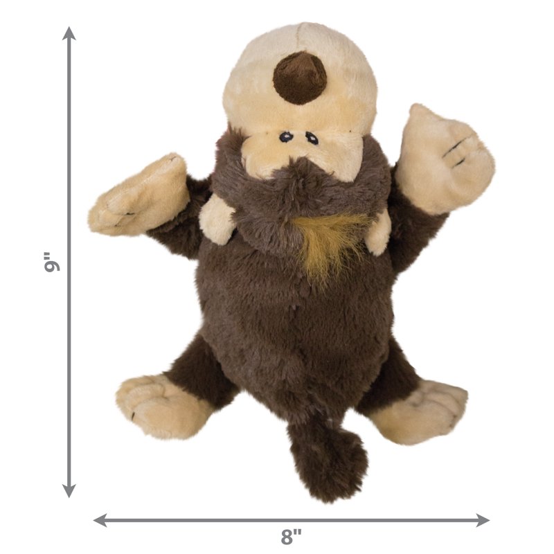 KONG® Cozie™ Funky Monkey Dog Toy Medium