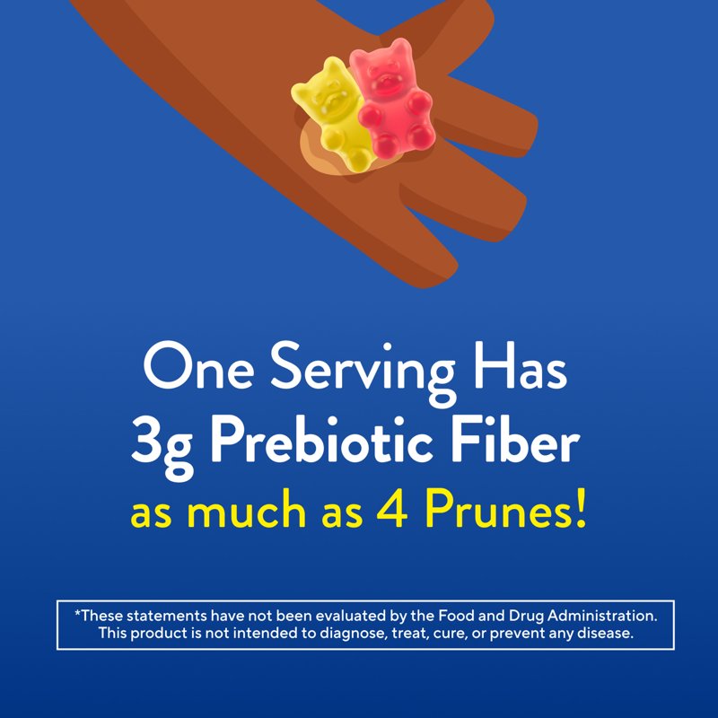 L’il Critters Digestive Support Childrens Fiber Supplement Gummies Mixed Fruit Flavor 90 Count