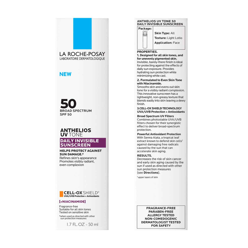 La Roche-Posay Anthelios UV Tone SPF 50 Sunscreen 1.7 Fl Oz