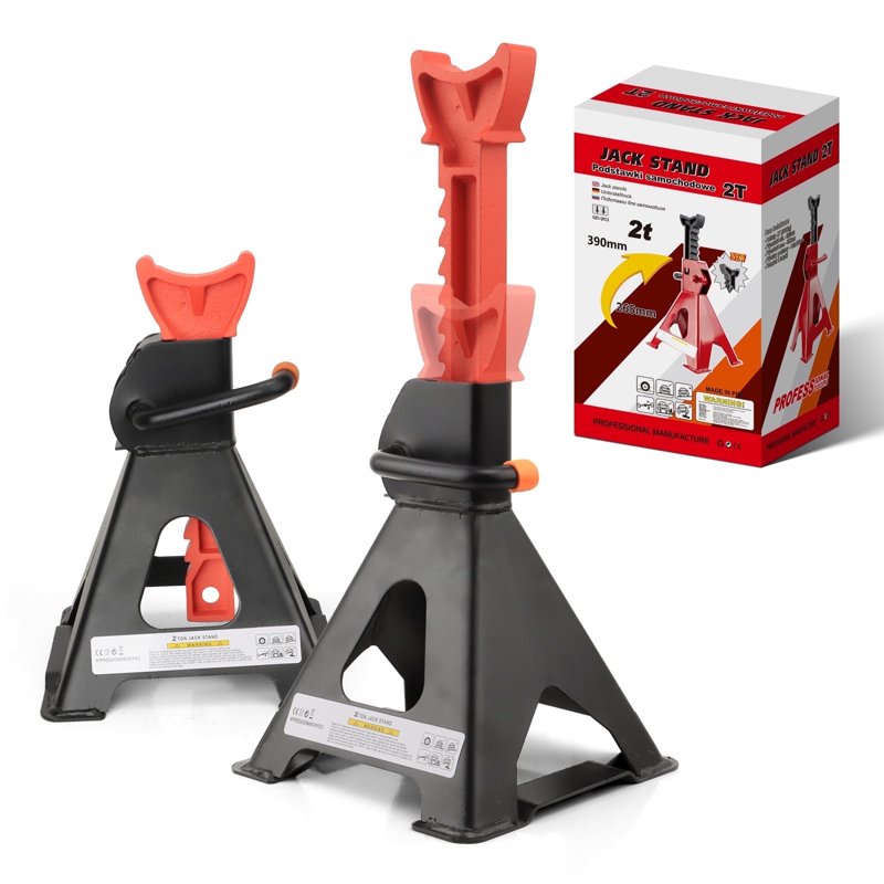 Lafati Jack Stands 2 Ton(4 400 LBs) Lifting Car Stand Fit Use for Cars Automotive Sedans 2 Pack