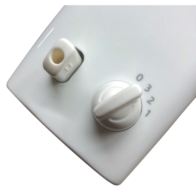 Lasko 16" Oscillating 3-Speed Pedestal Fan White S16200