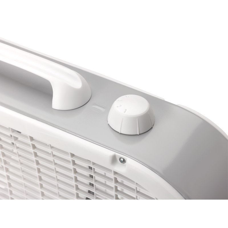Lasko 20" Classic Box Fan With Weather-Resistant Motor 3 Speeds 22.5" H White B20200 New