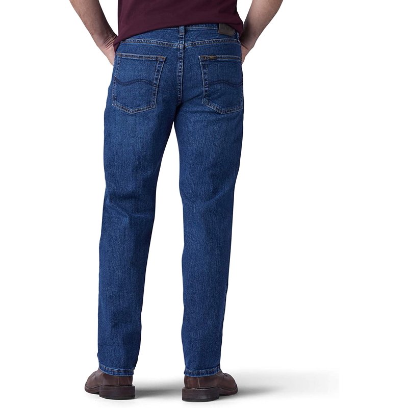 Lee Men’s Regular Fit Straight Leg Jeans