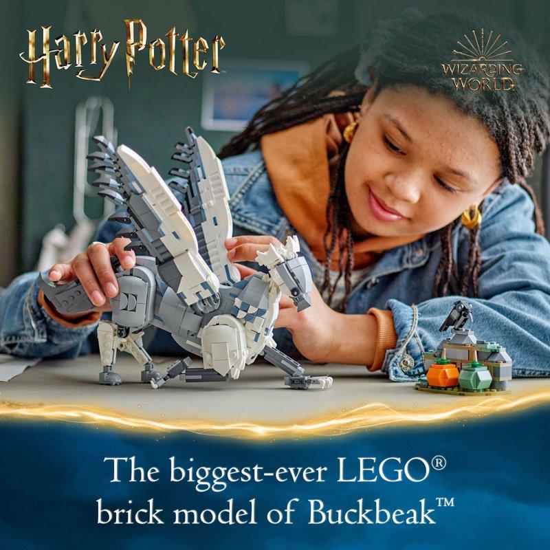 LEGO Harry Potter Buckbeak The Hippogriff Building Toy - Pretend Play Or Display Toy For Boys & Girls Ages 9+ Years - Gift For Christmas - Collectible Harry Potter Decor - 76427