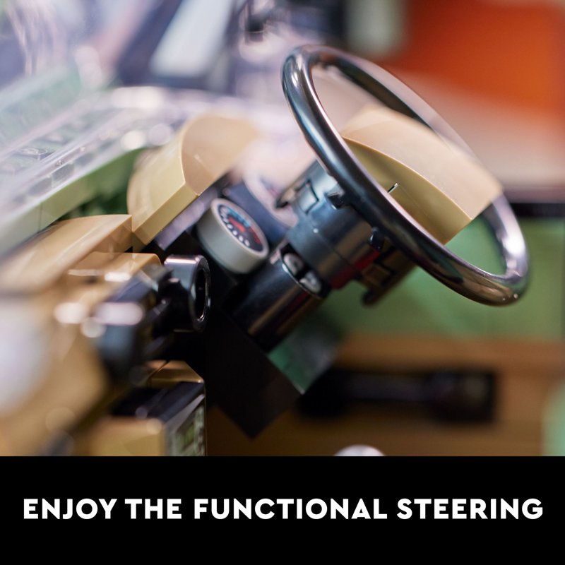 LEGO Icons Land Rover Classic Defender 90 Model Car Building Set Off-Road Icon Makes A Great Gift For Classic Car Lovers 10317