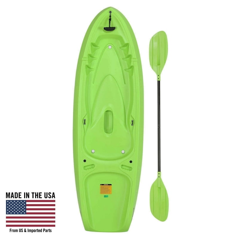 Lifetime Recruit 6.5 Ft Youth Sit-on-Top Kayak Lime Green (90765)