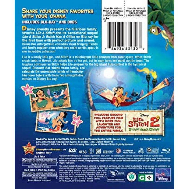 Lilo & Stitch 2-Movie Collection (Blu-ray + DVD + Digital Code)