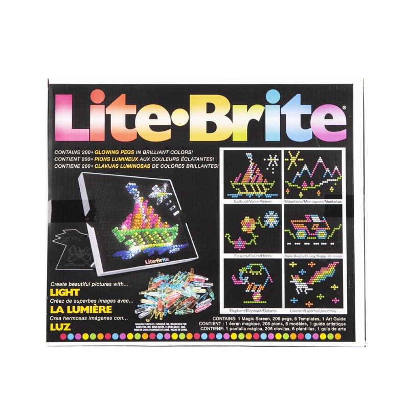 Lite-Brite Classic Bold & Bright Edition STEM And Unisex For Children Ages 4 And Up