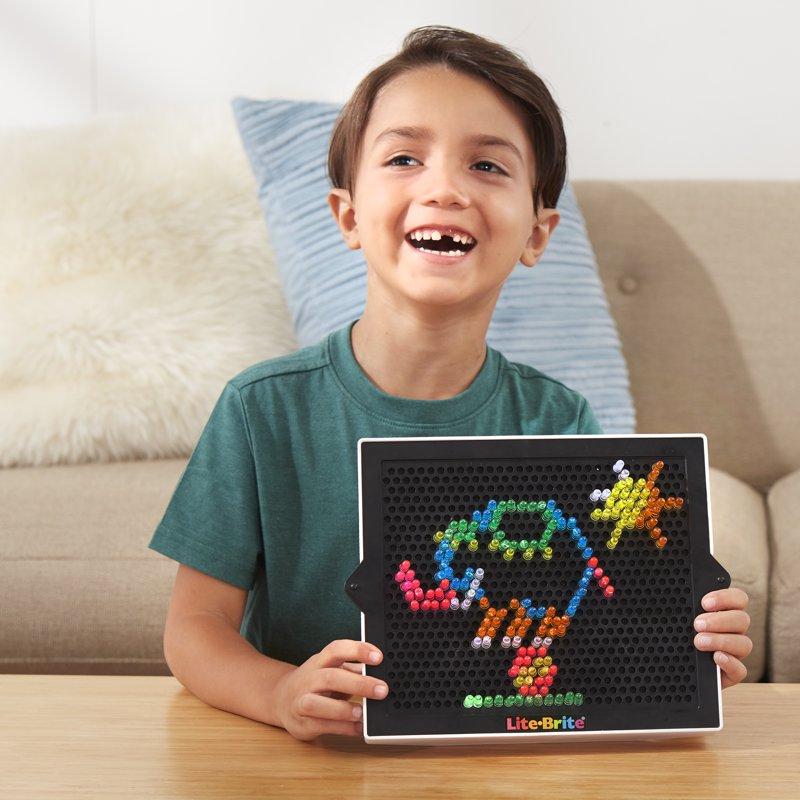 Lite-Brite Classic Bold & Bright Edition STEM And Unisex For Children Ages 4 And Up