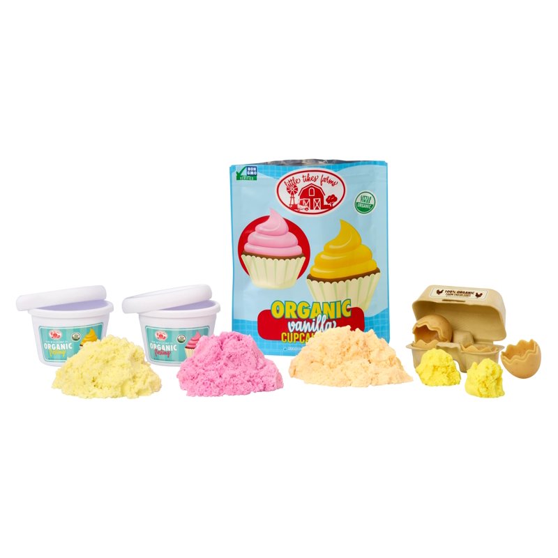 Little Tikes Creative Chefs Baker’s Kit With Make-It Mix Play Sand 18 Accessories Realistic Pretend Play Set Boys Girls Ages 3+