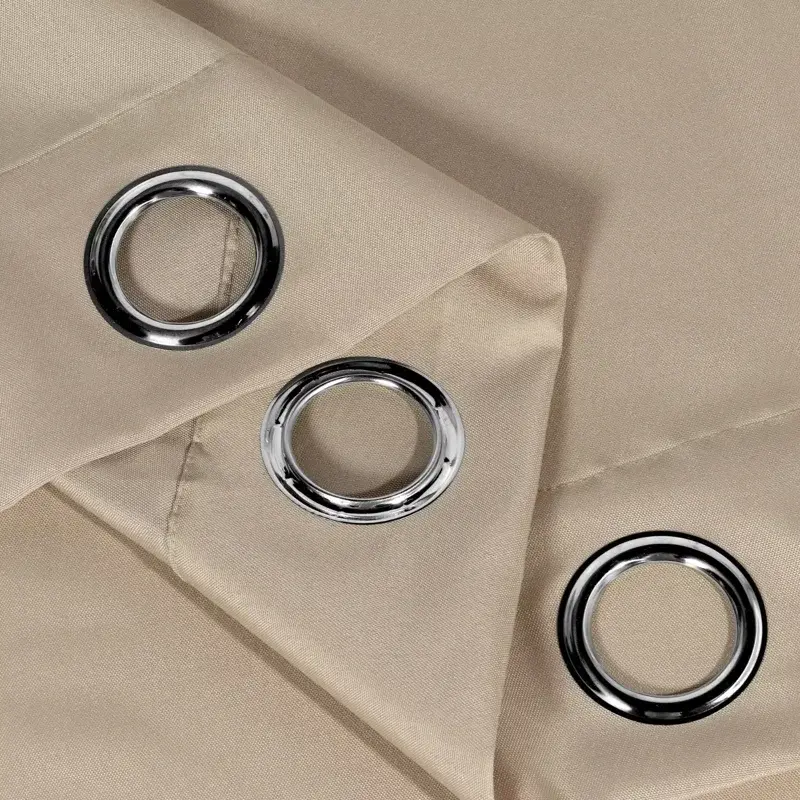 LUSHVIDA Waterproof Outdoor Curtains For Patio Grommet Privacy Curtains For Porch Gazebo Pergola 1 Panel 54 Inch Width X 84 Inch Length Cream