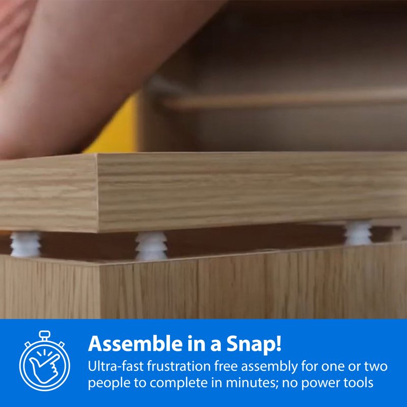 Mainstays Ardent 5 Drawer Dresser White