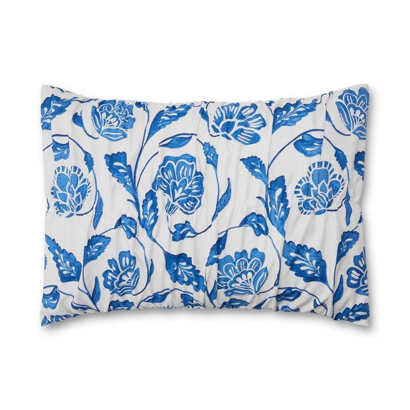 Mainstays By Becky G. & Alejandra White Floral Comforter Set With Sham Twin/Twin XL