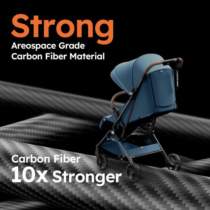 Mamazing Baby Stroller Ultra Air Lightweight Foldable Carbon Fiber Travel Stroller Toddler Infant