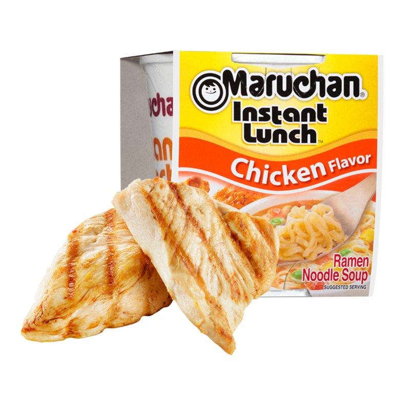 Maruchan Instant Lunch Ramen Noodles Chicken Flavor 2.25 Oz Cup