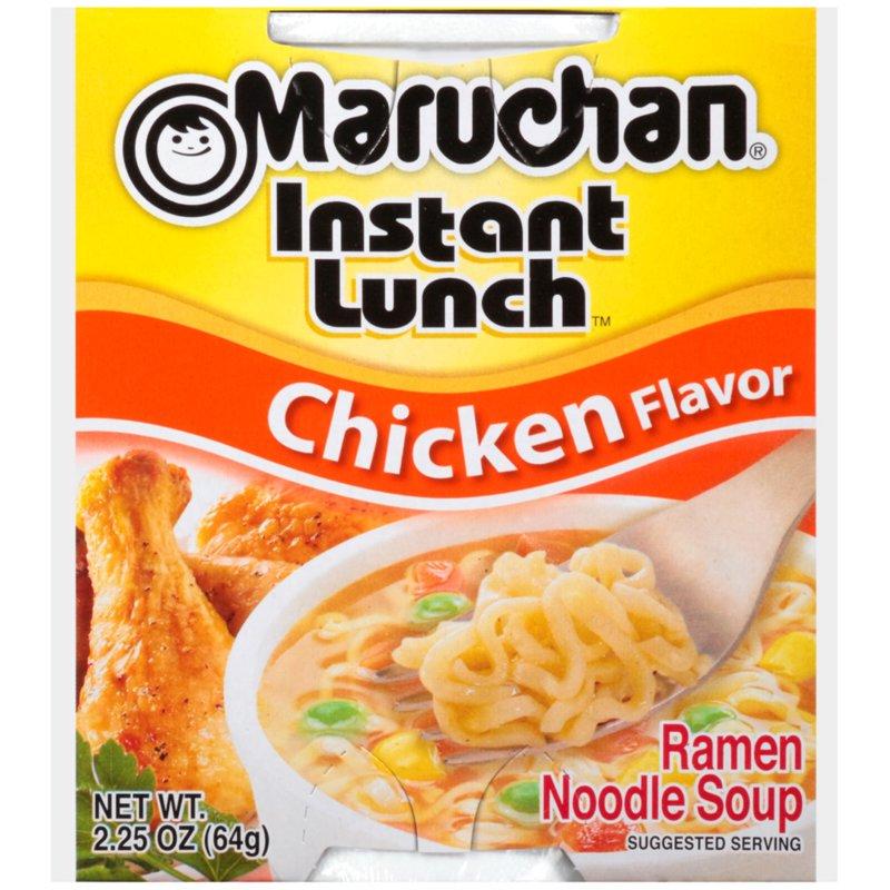 Maruchan Instant Lunch Ramen Noodles Chicken Flavor 2.25 oz Cup