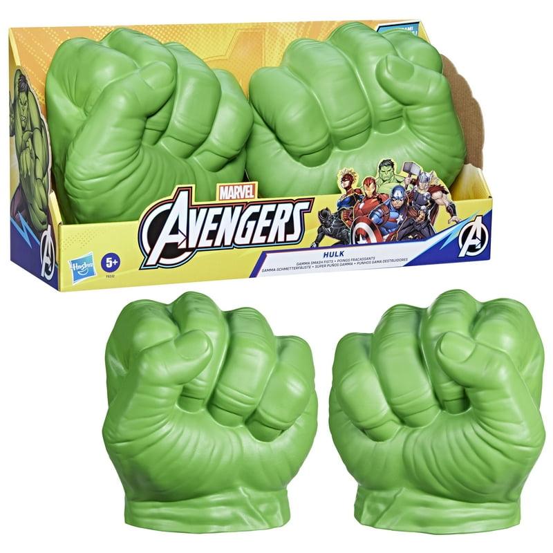 Marvel Avengers Hulk Gamma Smash Fists Role Play Toy for Kids Halloween Costume Accessory 5+