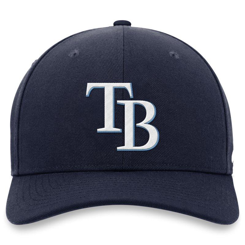 Men's-Nike Navy Tampa Bay Rays Performance Club Adjustable Hat