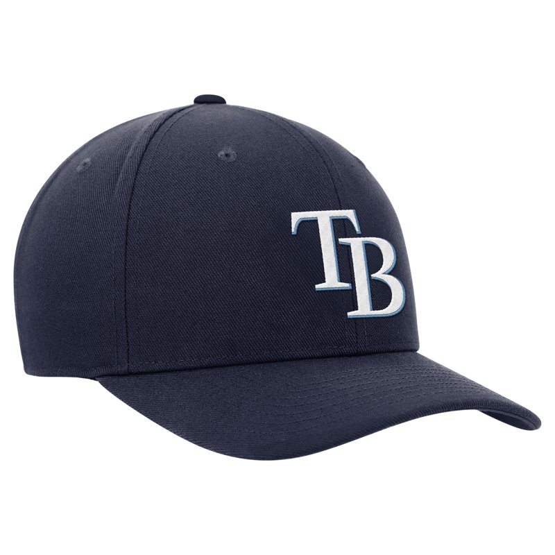 Men's-Nike Navy Tampa Bay Rays Performance Club Adjustable Hat