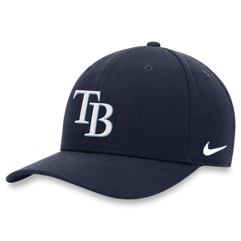 Men's-Nike Navy Tampa Bay Rays Performance Club Adjustable Hat