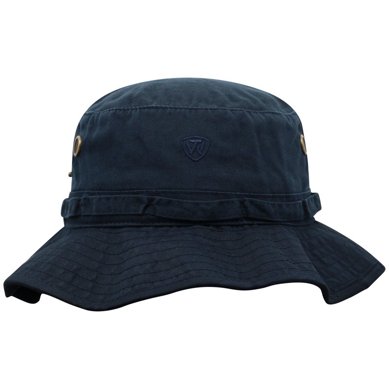 Men's Top Of The World Navy Michigan Wolverines Angler Washed Bucket Hat