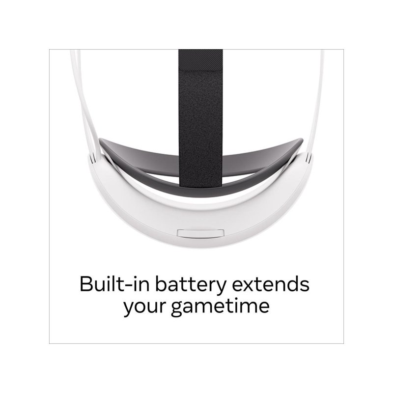 Meta Quest 3 Elite Strap With VR Head Strap With Built-in Battery For Meta Quest 3 Headsets