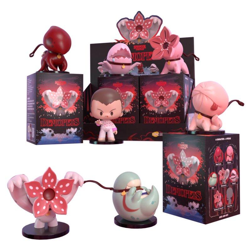 Mighty Jaxx Stranger Things: DemoPets Series 1 Blind Box Toy Collectible Figurines One Pack - Contains One Random Figure