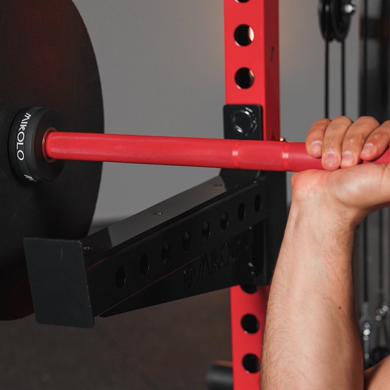 Mikolo Power Rack Cage Weight Rack With Dual Pulley Cable Crossover Machine Multi-Function Squat Rack With J Hooks Dip Bars And Landmine For Home Gym