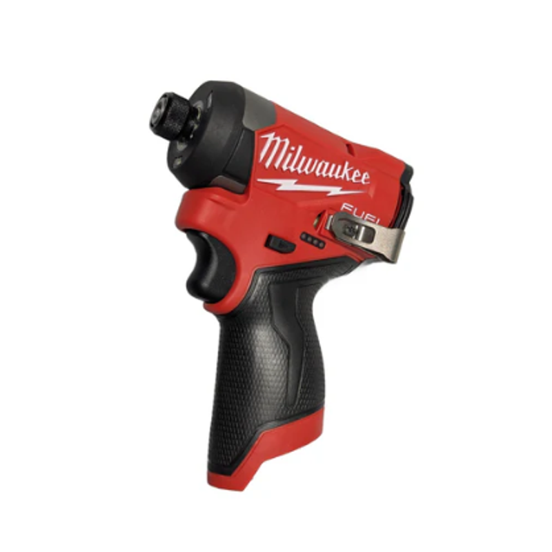 Milwaukee M12 FUEL 12V Lithium-Ion Brushless Cordless 2-Tool Combo Kit – 1/2" Hammer Drill & 1/4" Impact Driver With 2 Batteries Charger & Bag (Model 3497-22)