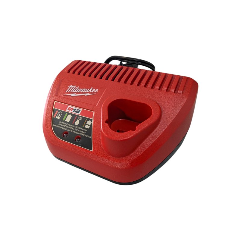 MILWAUKEE M12 REDLITHIUM HIGH OUTPUT XC5.0 Battery Pack Kit (Model 48-59-2450P) – Includes 2 Batteries & 1 Charger - 25% More Power & Runtime