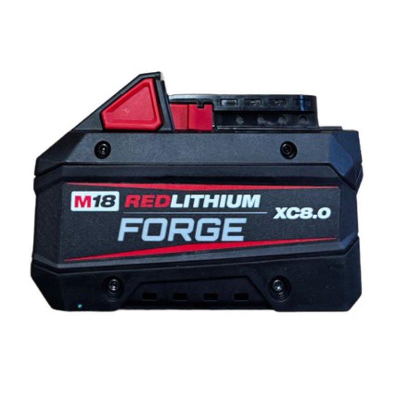Milwaukee M18 REDLITHIUM FORGE XC 8.0Ah Battery Pack – 18V Lithium-Ion High-Output Power Tool Battery - Model 48-11-1881