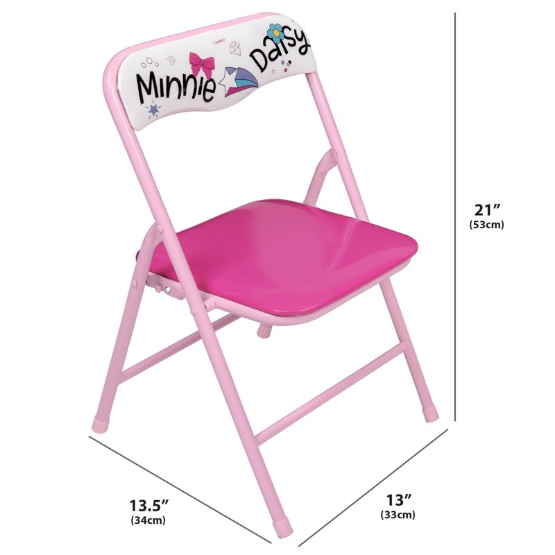 Minnie Mouse Kids 3-Piece Activity Table And Chair Set Pink