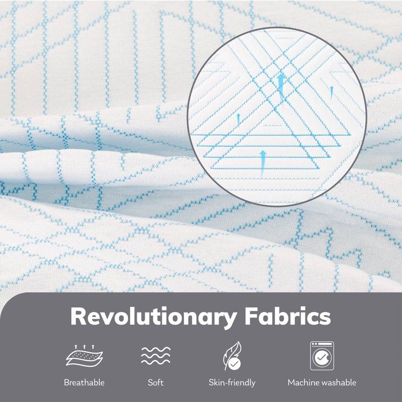 MLILY Queen Mattress Gel Memory Foam 10" Mattress In A Box Ego Serenity