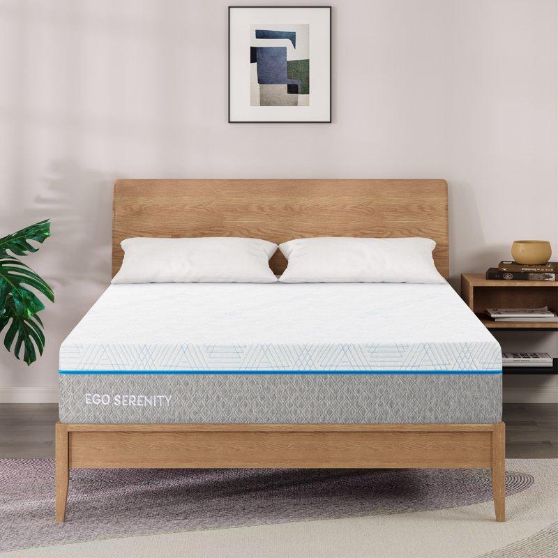 MLILY Queen Mattress Gel Memory Foam 10" Mattress in a Box Ego Serenity