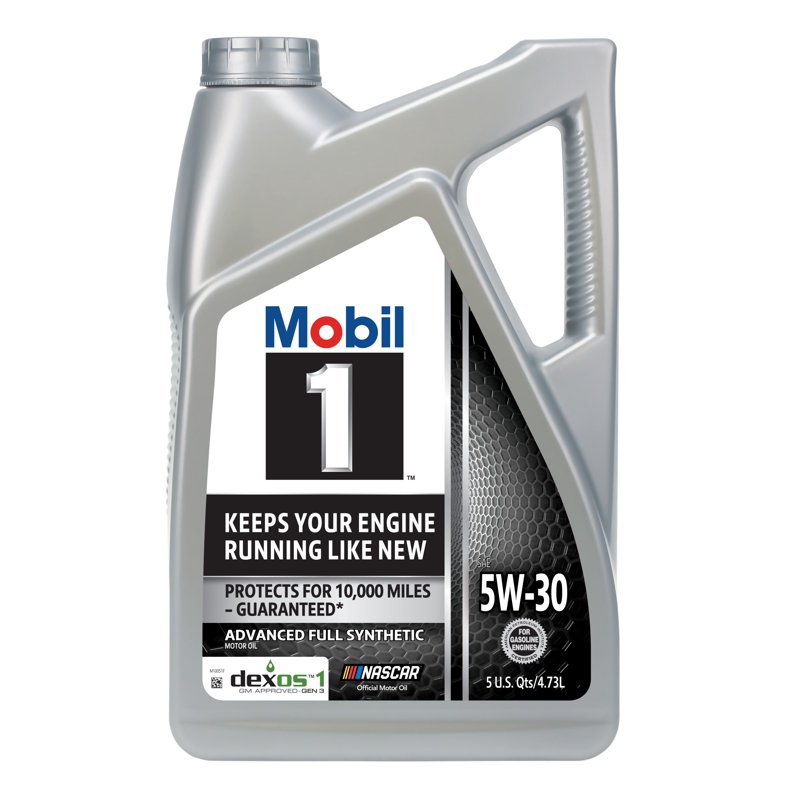 Mobil 1 Advanced Full Synthetic Motor Oil 5W-30 5 Quart