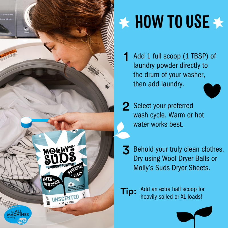 Molly's Suds Laundry Powder 70 Loads