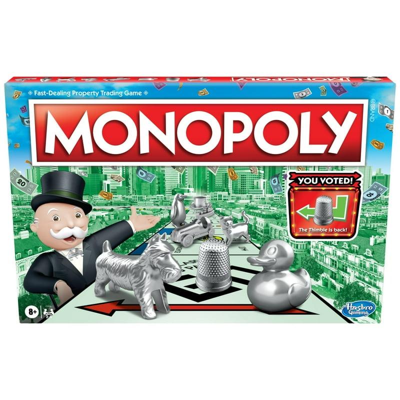 Monopoly Board Game Family Board Game for 2 to 6 Players