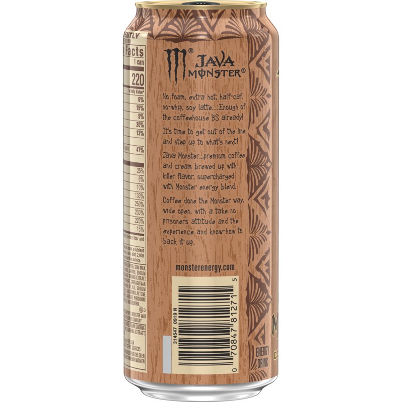 Monster Energy Java Loca Moca Energy + Coffee Energy Drink 15 Fl Oz