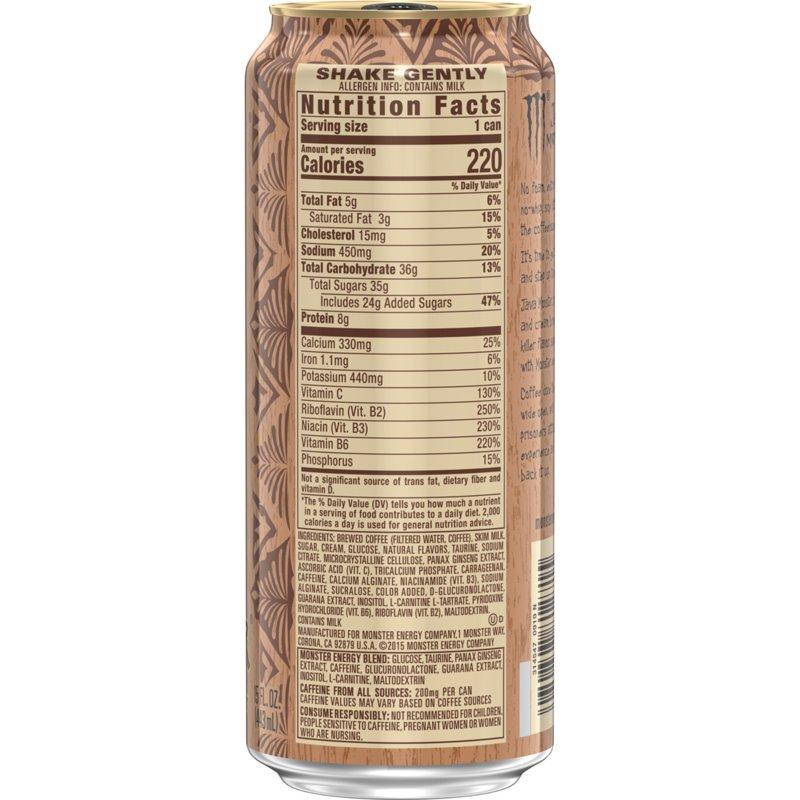 Monster Energy Java Loca Moca Energy + Coffee Energy Drink 15 Fl Oz