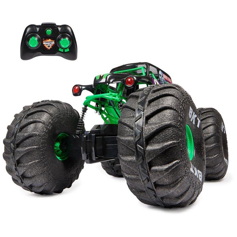 Monster Jam Mega Grave Digger All-Terrain Remote Control Monster Truck 1:6 Scale