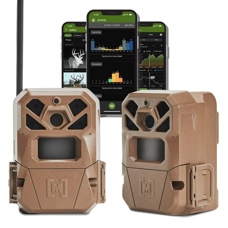 Moultrie Edge 2 Cellular Trail Camera (2PK) - 36MP photo 1080p Video - Nationwide LTE - On Demand